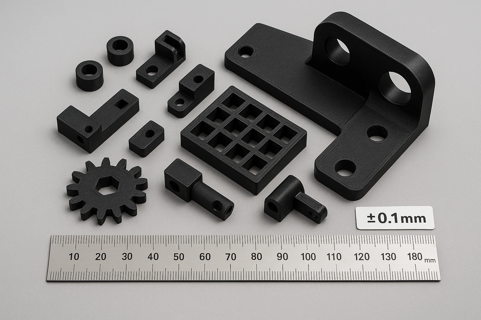 Ersatzteile für Industriemaschine - Nachfertigung von 500 Kleinteilen für eine Verpackungsmaschine nach 3D-Scan